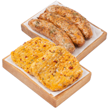 Herfstburger of herfstsaucijs